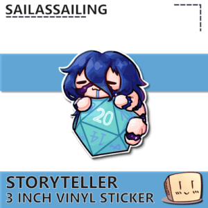 Storyteller Sticker - SailasSailing